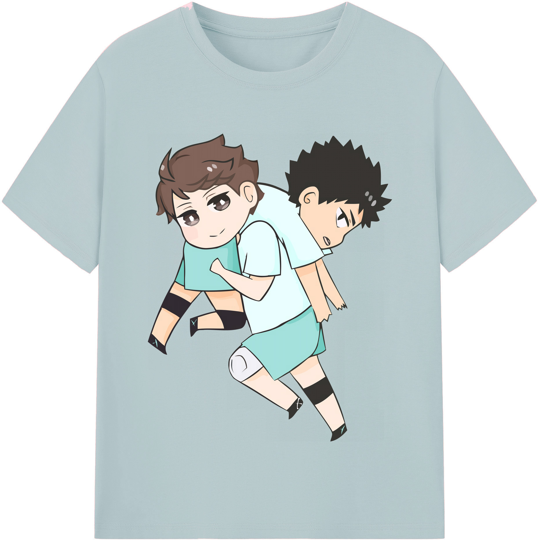 （画像用） ハイキュー!! Haikyu!! 綿100％半袖Tシャツ（フロントプリント）